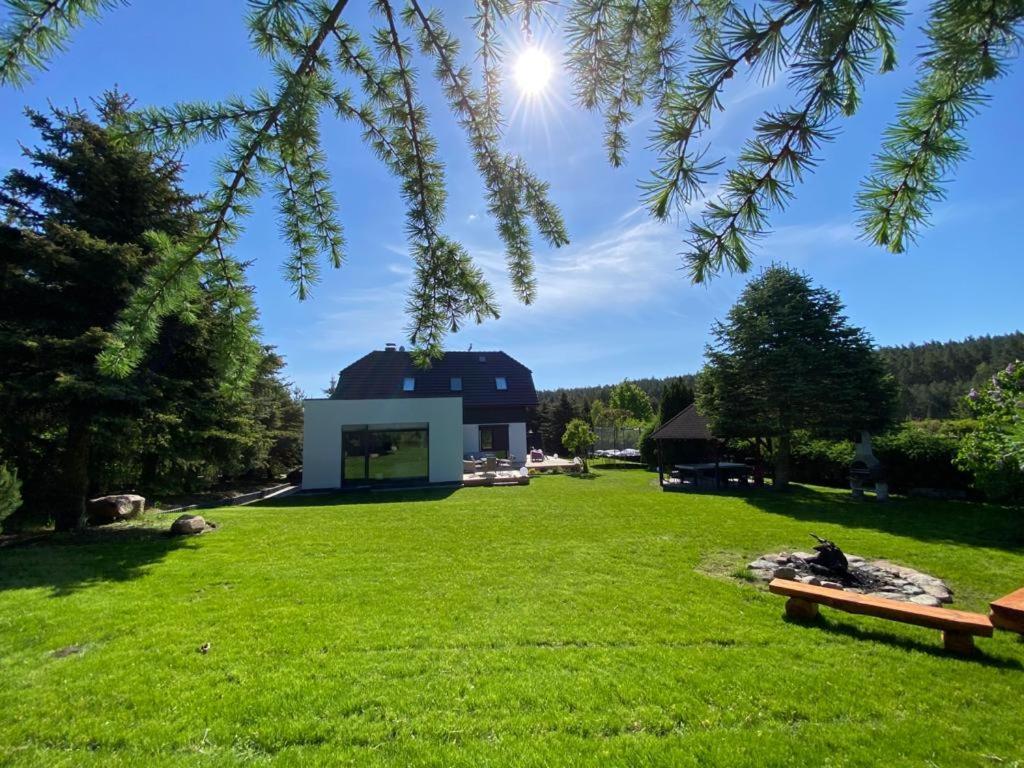 Villa Danuta- Wiselka, Direct At National Park, Big Garden, 4 Bedrooms, Private Sauna エクステリア 写真